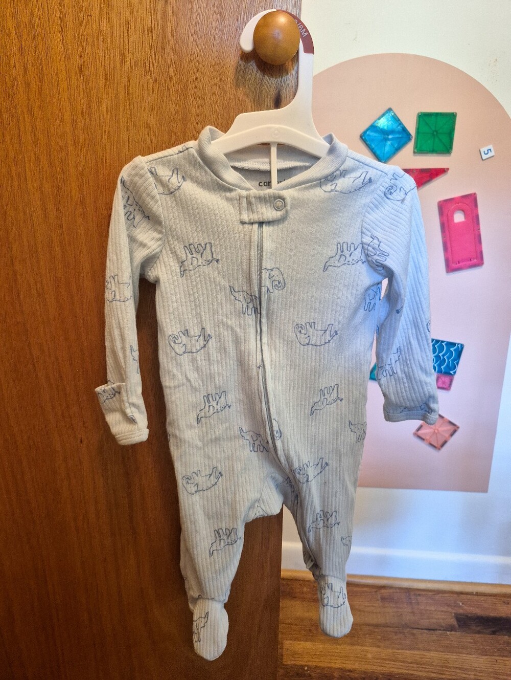🌼$10 Ribbed Elephant Footie